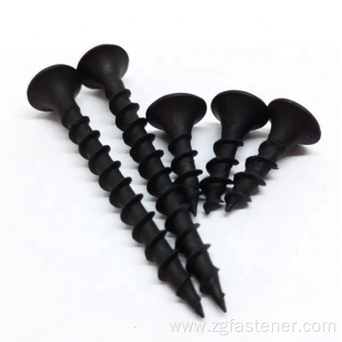 Black Drywall Screw Fine Thread